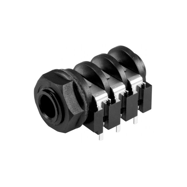 AUDIO JACK, 6.35 MM, HORIZONTAL, AUDIO JACK, 6.35 MM, HORIZONTAL,