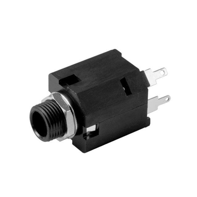 AUDIO JACK, 6.35 MM, VERTICAL, 2