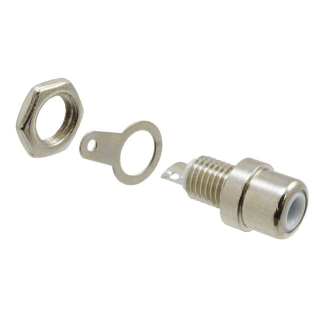 CONN RCA JACK MONO 3.2MM PNL MT CONN RCA JACK MONO 3.2MM PNL MT