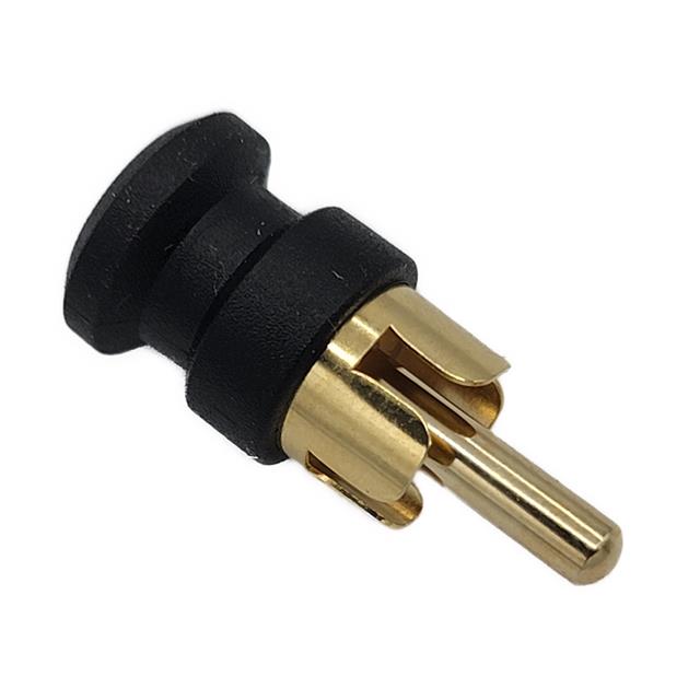 RCA SHIELDED SHORTING CAP PLUG RCA SHIELDED SHORTING CAP PLUG