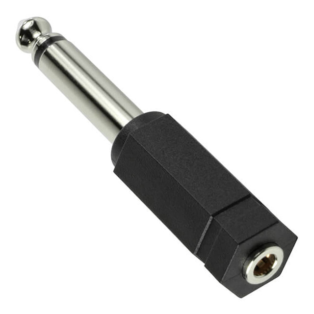 AUDIO ADAPTER, 6.3, STRAIGHT, 2 AUDIO ADAPTER, 6.3, STRAIGHT, 2