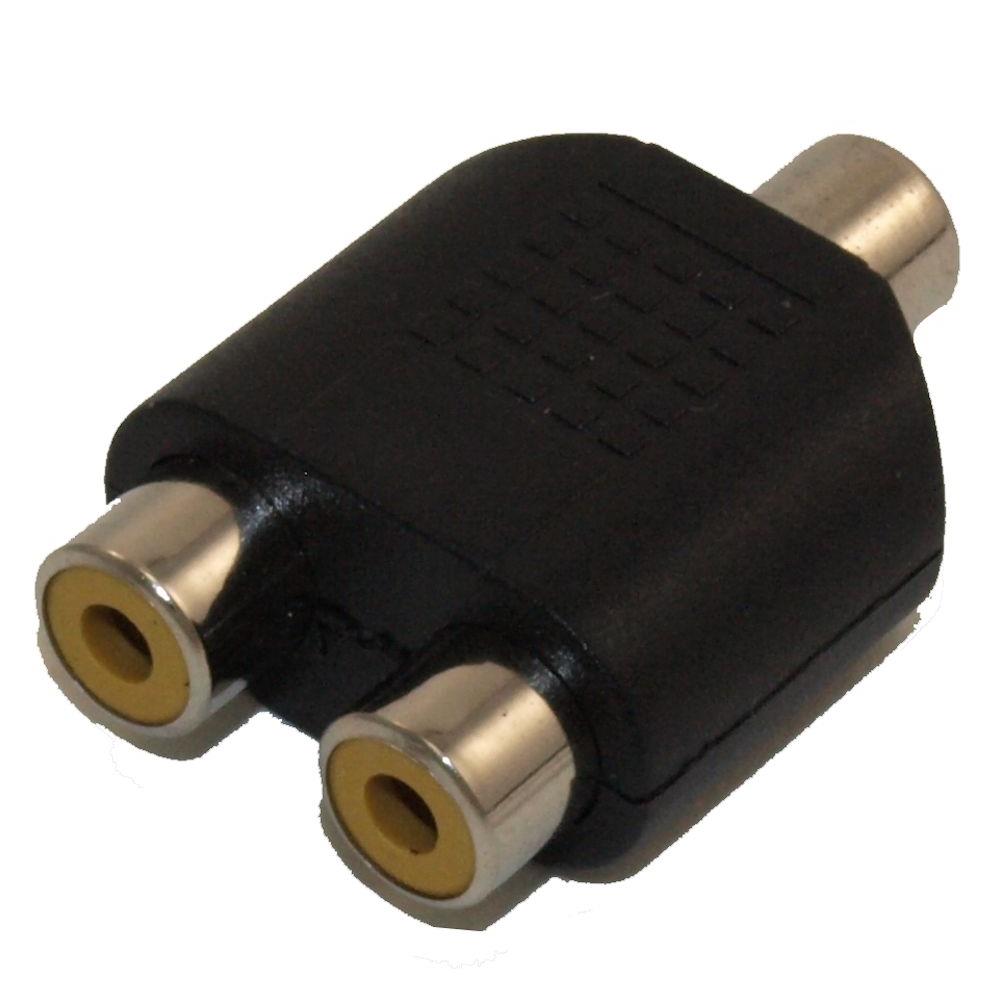 RCA to 2 RCA Splitter/Adapter