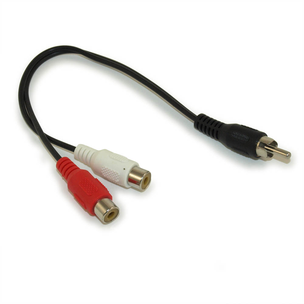 6'' RCA to 3 MFF RCA Adapt Cable
