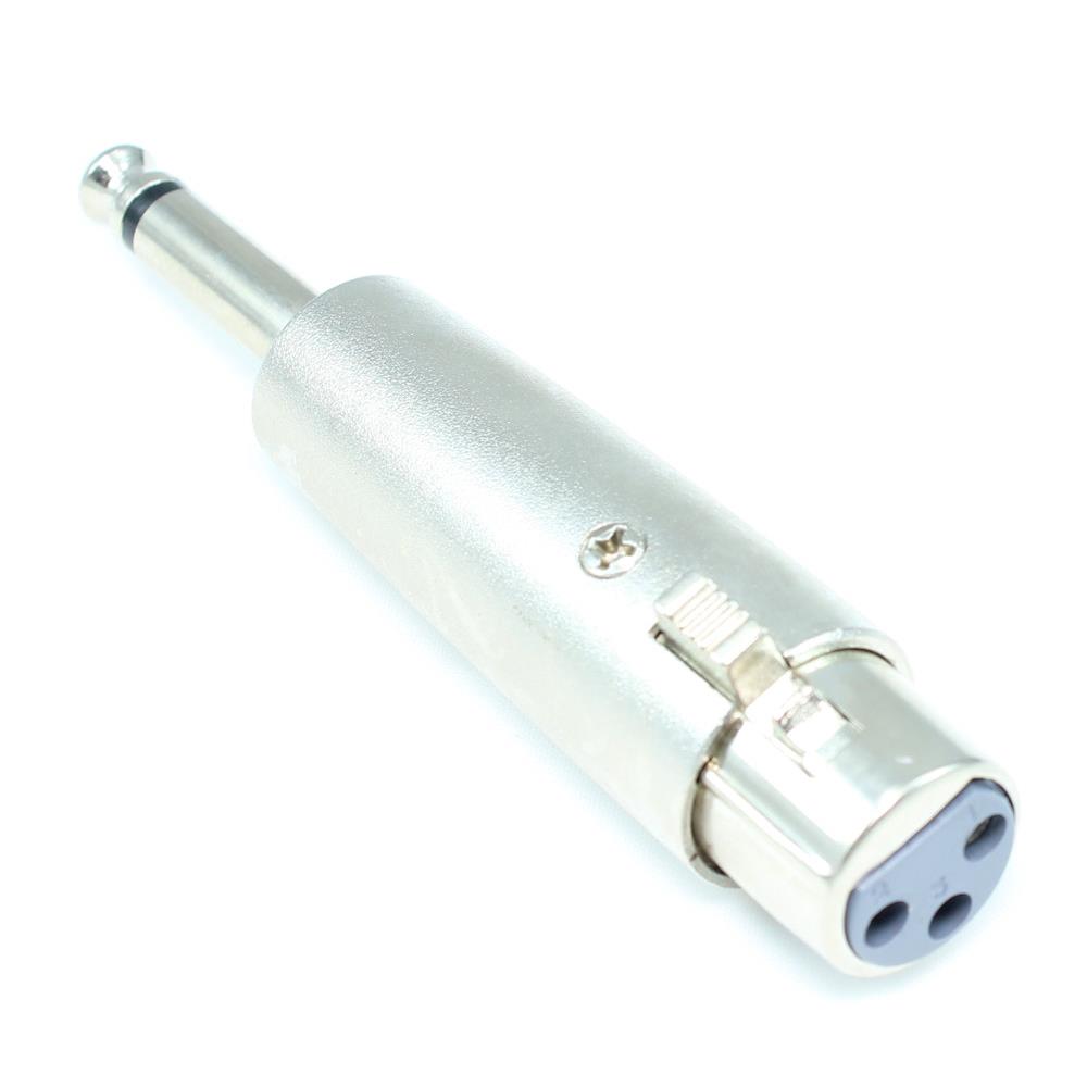 XLR F to 1/4 MONO M Adapter