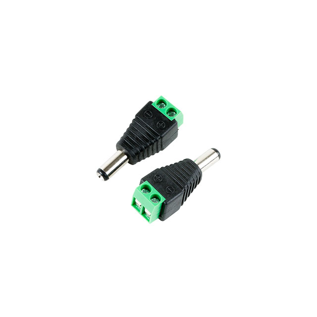 DC BARREL JACK ADAPTER MALE 2PK