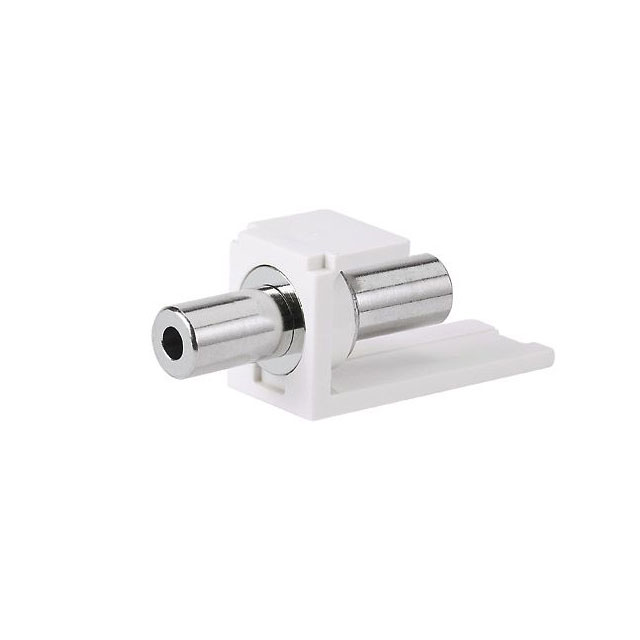 STEREO COUPLER, 3.5MM, WHITE