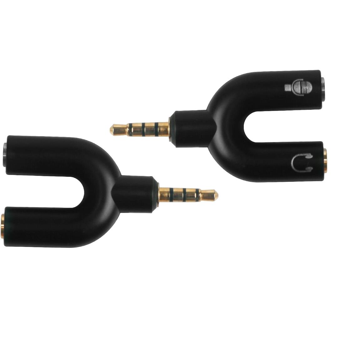2-Pack 3.5mm Stereo Audio Male T 2-Pack 3.5mm Stereo Audio Male T