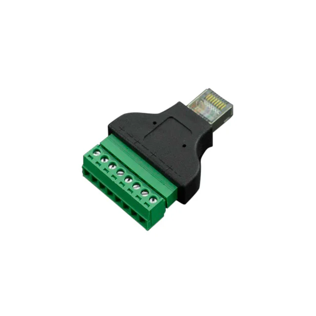 ETHERNET RJ45 MALE PLUG TERMINAL