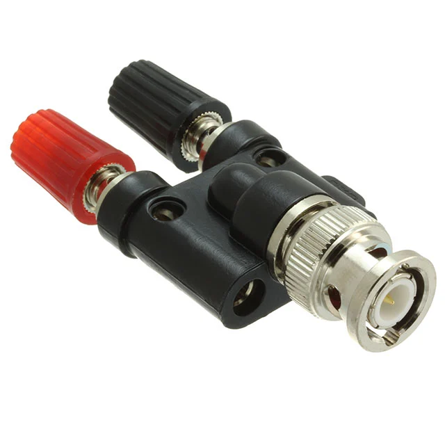 BNC(M) ADAPTER 4MM BPOST BLAC