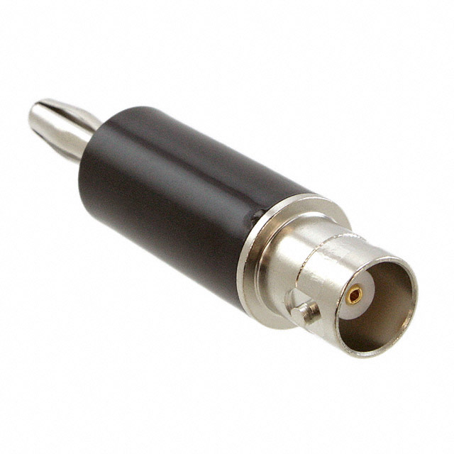 ADAPT BNC JACK TO BAN PLUG BLK
