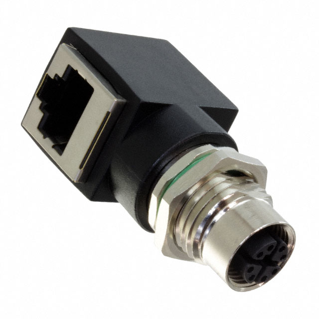 ADAPT CIRC 8POS TO RJ45 JACK BLK