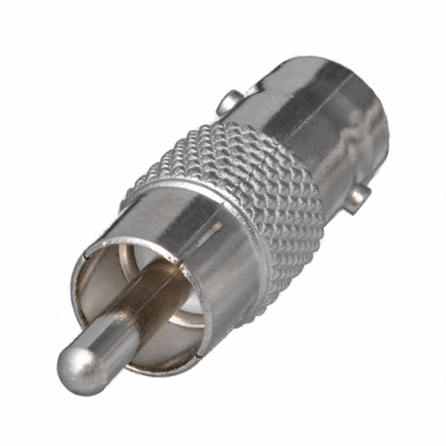 ADAPT RCA PLUG TO BNC JACK SILV