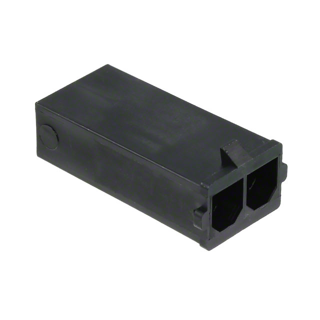 CONN HSG PLUG 2POS 7.50MM BLACK