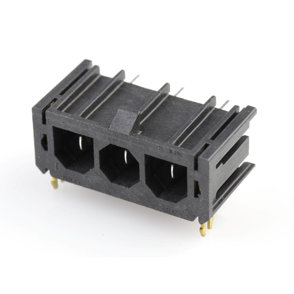 CONN HDR 3POS 7.50MM R/A SLDR