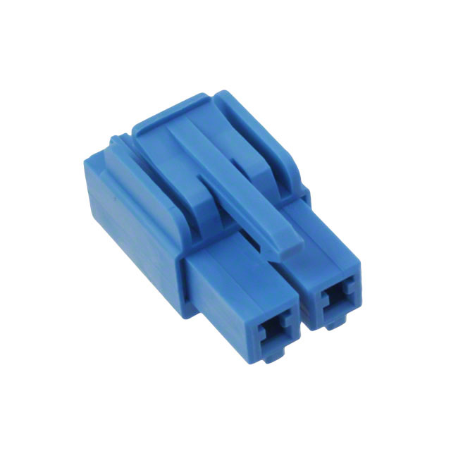 CONN HSG RCPT 2POS 6.20MM BLUE CONN HSG RCPT 2POS 6.20MM BLUE