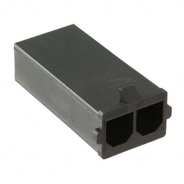 CONN HSG PLUG 2POS 7.50MM BLACK