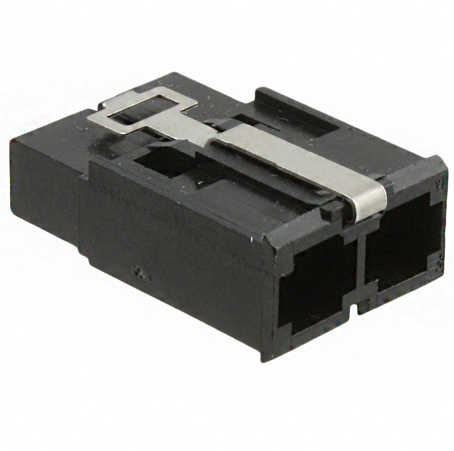 CONN HSG PLUG 2POS 7.80MM BLACK CONN HSG PLUG 2POS 7.80MM BLACK