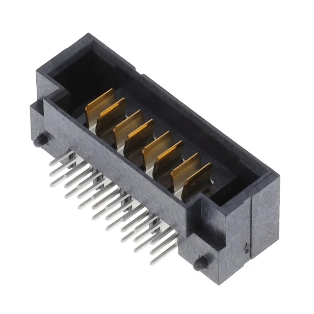 CONN HDR 4POS 3.81MM EDGE RA SLD CONN HDR 4POS 3.81MM EDGE RA SLD