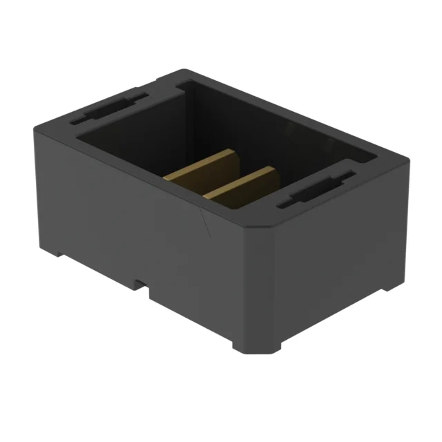 CONN HDR 2POS 2.00MM SMD SLDR