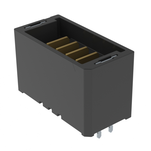 CONN HDR 4POS 2.00MM SMD SLDR