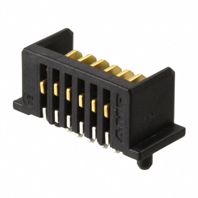CONN HDR 6POS 2.00MM KINKED PIN