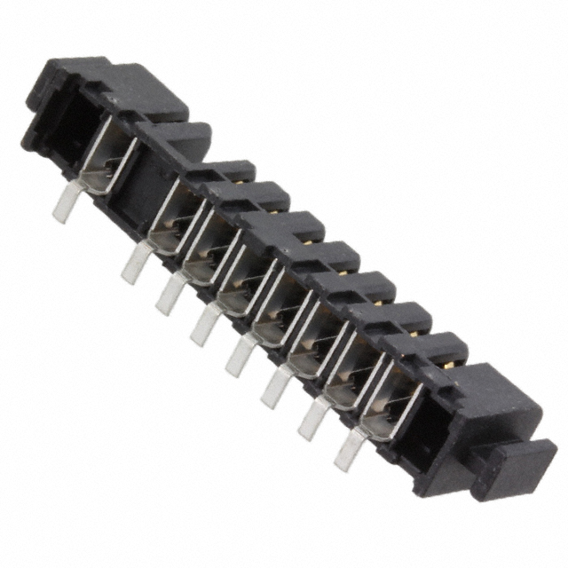 CONN RCPT 8POS 2.50MM R/A SLDR