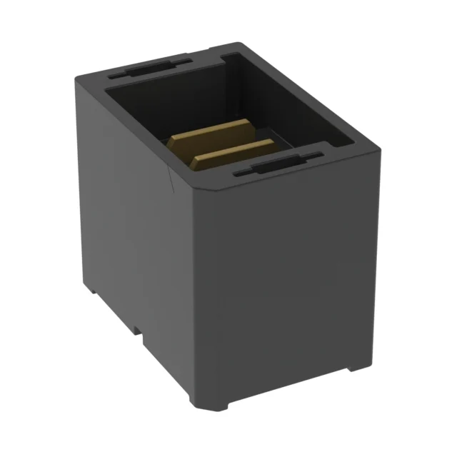 CONN HDR 2POS 2.00MM SMD SLDR