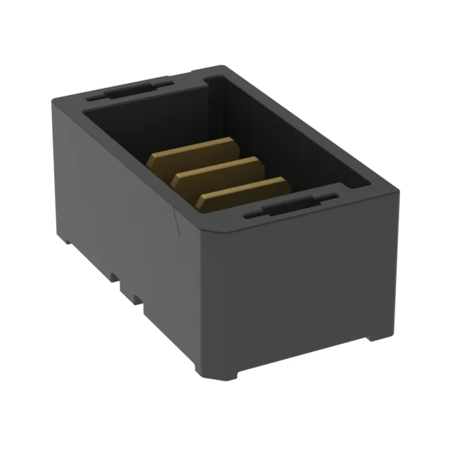 CONN HDR 3POS 2.00MM SMD SLDR