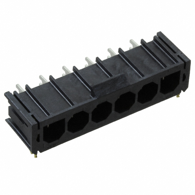 CONN HDR 6POS 7.50MM R/A SLDR