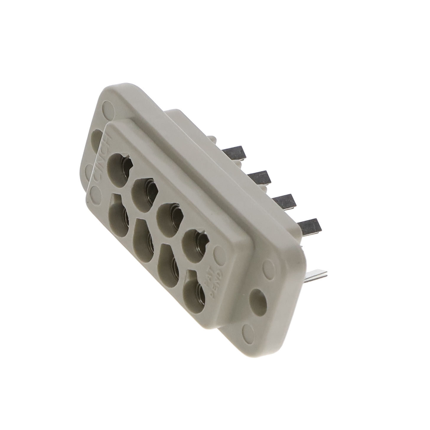 CONN SOCKET 8POS 5.16MM PNL MNT