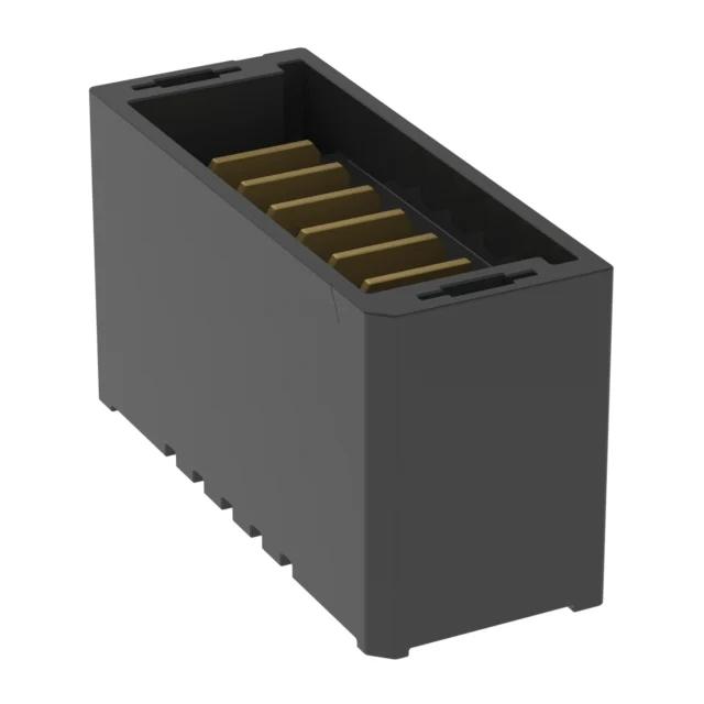 CONN HDR 6POS 2.00MM SMD SLDR