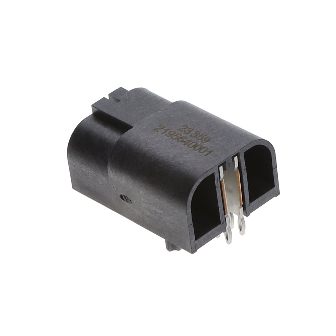 CONN RCPT 1POS R/A PRESS-FIT