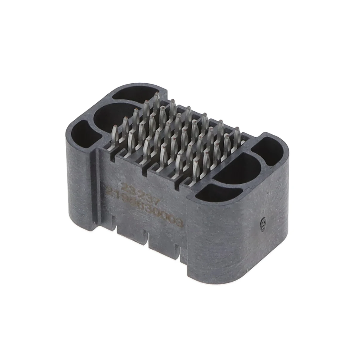 CONN RCPT 3POS PCB PRESS-FIT