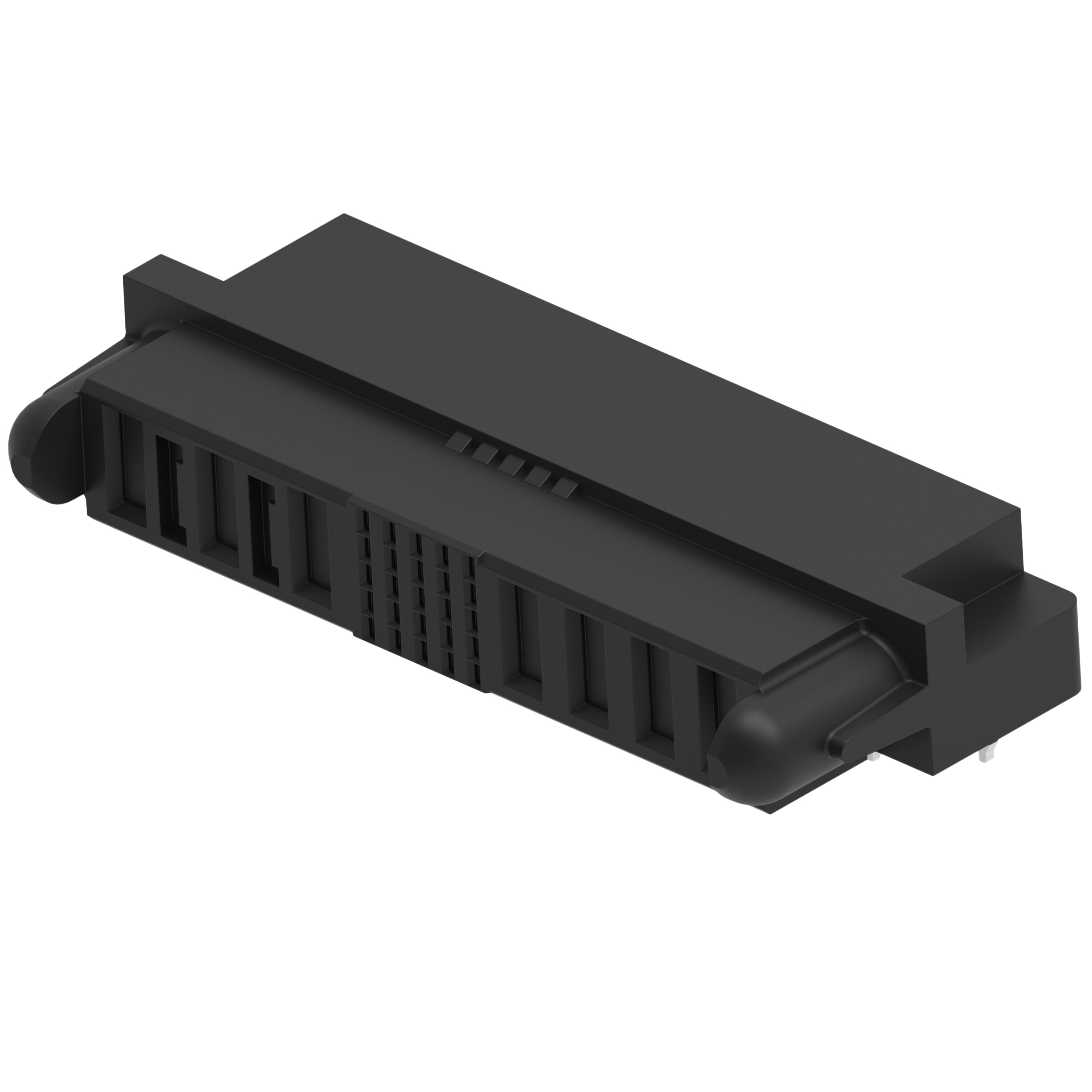 CONN RCPT 32POS EDGE R/A SLDR