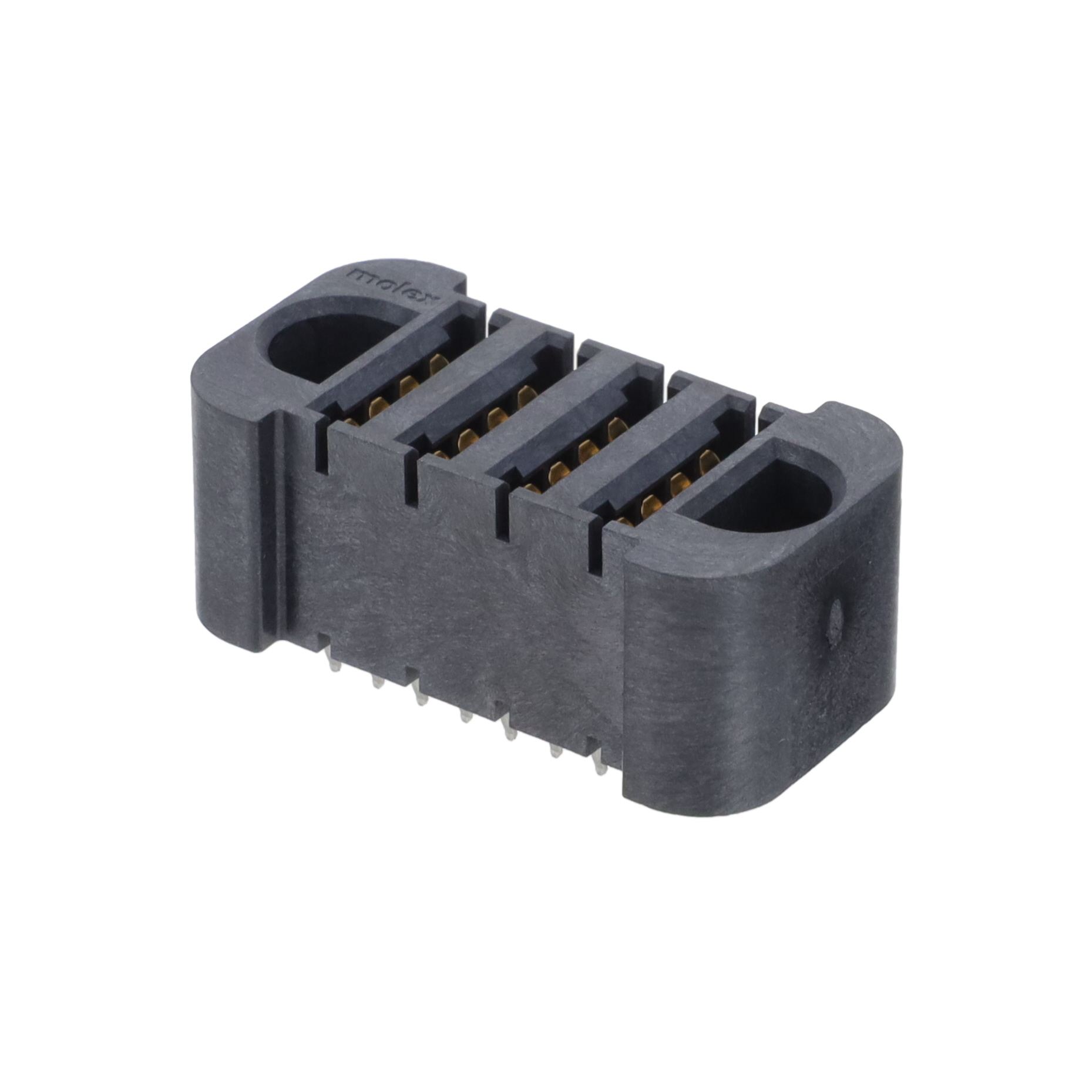 CONN RCPT 4POS PCB PRESS-FIT