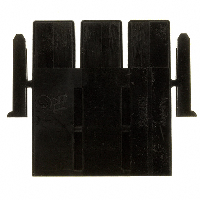 CONN HSG PLUG 3POS 11.18MM BLACK CONN HSG PLUG 3POS 11.18MM BLACK