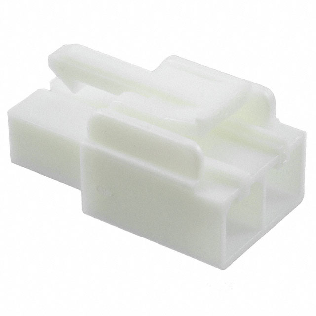 CONN HSG RCPT 2POS 6.20MM NAT