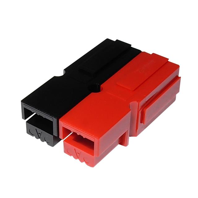 CONN HSG 2POS BLK/RED