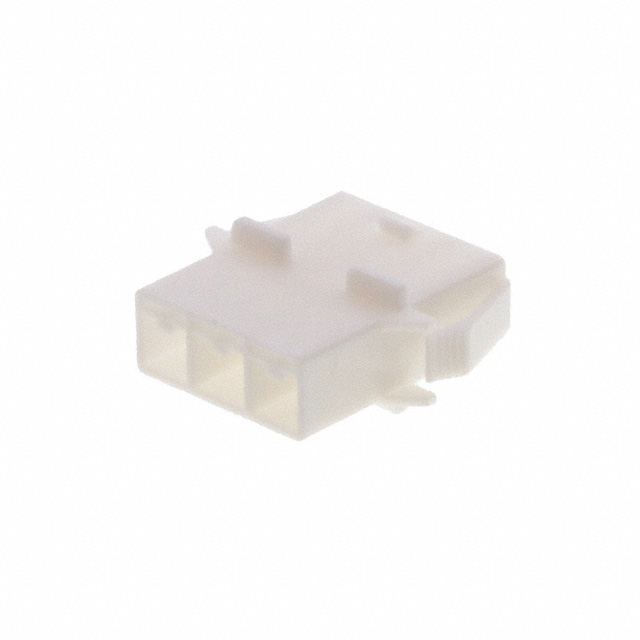 CONN HSG RCPT 3POS 7.30MM NAT