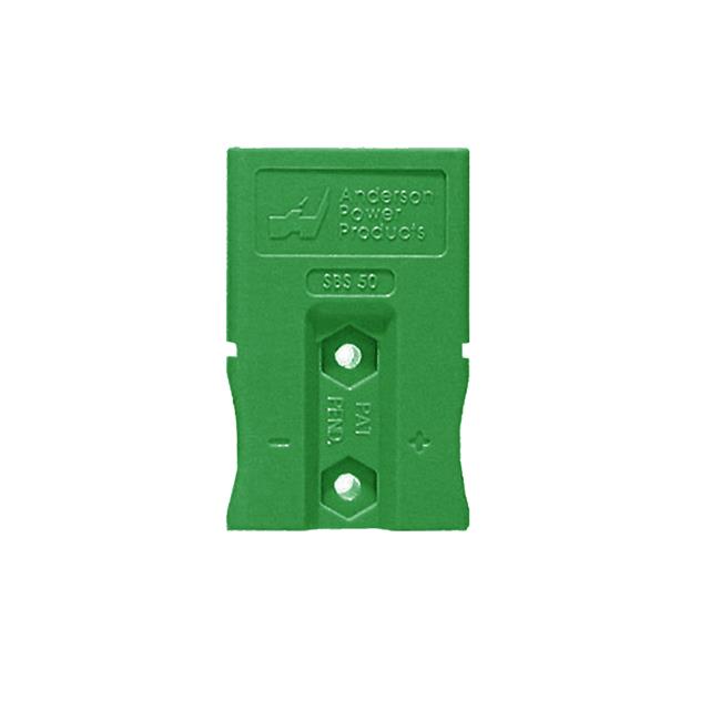 CONN HSG 2POS GREEN