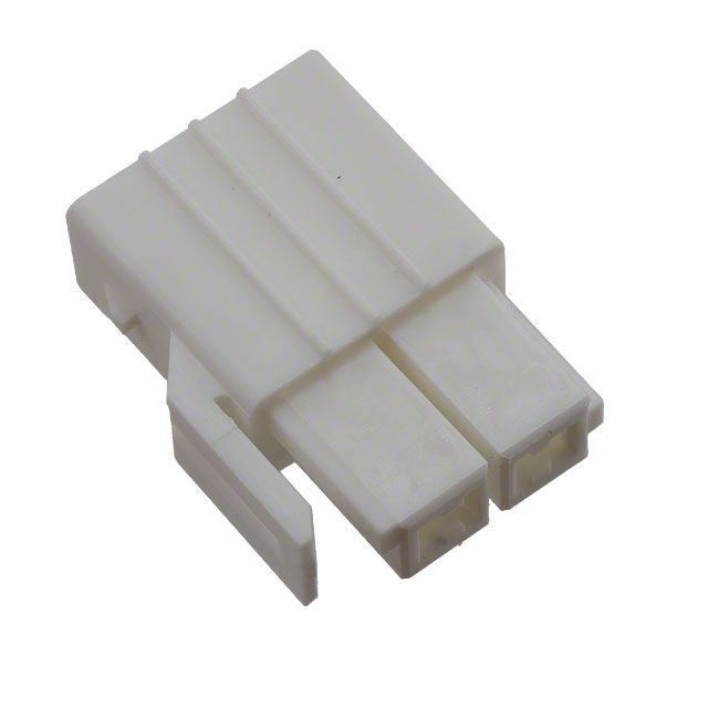 CONN HSG RCPT 2POS NATURAL