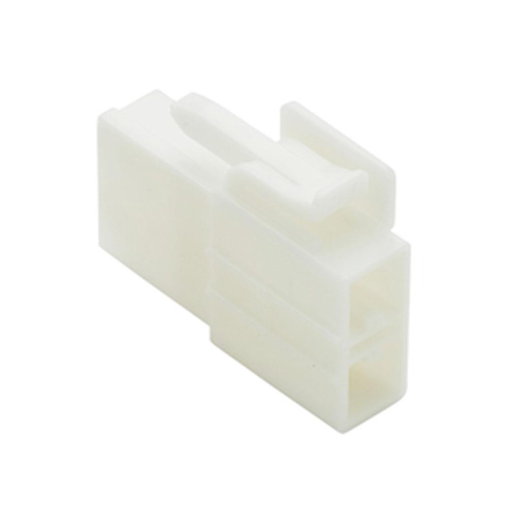 CONN HSG RCPT 2POS NATURAL