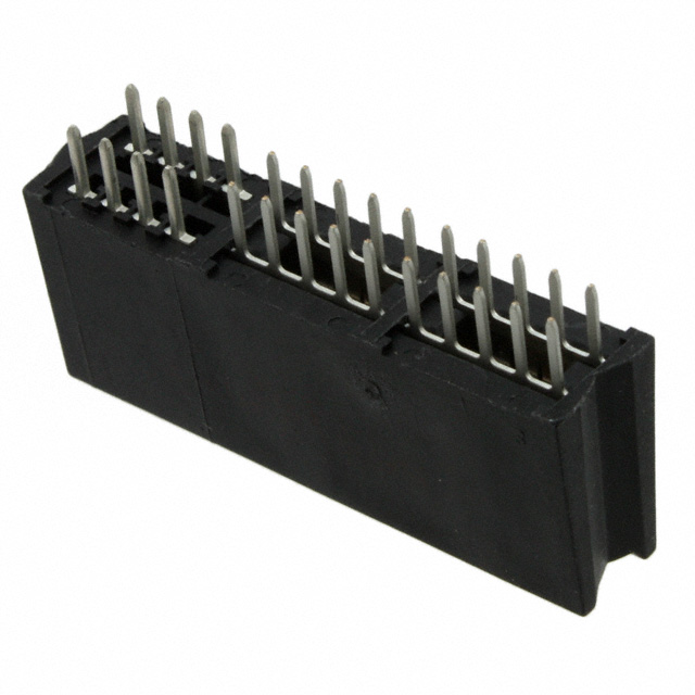 CONN EDGE DUAL FMALE 12POS GOLD