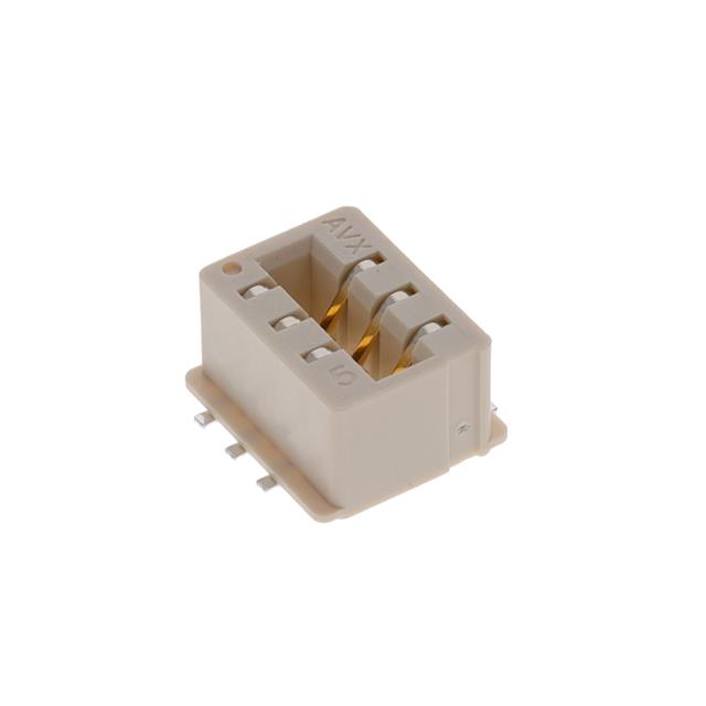 CONN EDGE DUAL FMALE 6POS 0.024