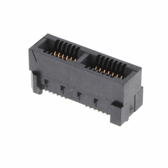 CONN EDGE DUAL FMALE 26POS 0.031