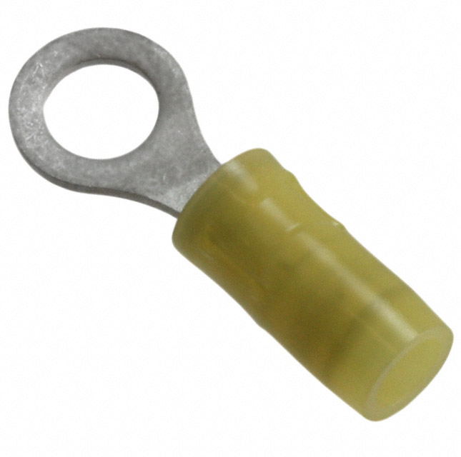 CONN RING CIRC 24-26AWG #8 CRIMP