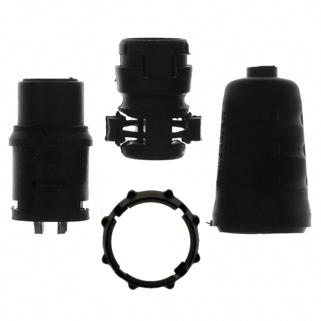 CONN PLUG FMALE 4P GOLD SLDR CUP CONN PLUG FMALE 4P GOLD SLDR CUP