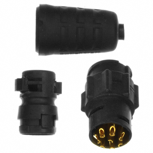 CONN RCPT MALE 8P GOLD SLDR CUP CONN RCPT MALE 8P GOLD SLDR CUP