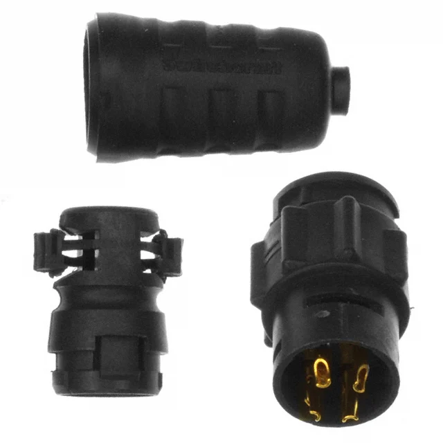 CONN RCPT FMALE 4P GOLD SLDR CUP CONN RCPT FMALE 4P GOLD SLDR CUP