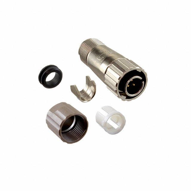 CONN PLUG MALE 3P GOLD SLDR CUP CONN PLUG MALE 3P GOLD SLDR CUP